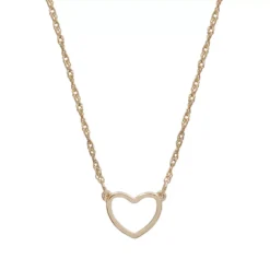 LC Lauren Conrad Heart Necklace