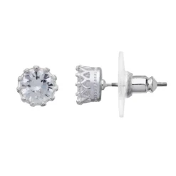 LC Lauren Conrad Crown Stud Earrings
