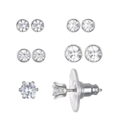 LC Lauren Conrad Enchanted Simulated Crystal Stud Earring Set