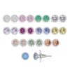 LC Lauren Conrad Simulated Crystal Stud Earring Set -Fashion Women 2859953
