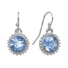 LC Lauren Conrad Starburst Drop Earrings -Fashion Women 2999860 Blue