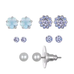 LC Lauren Conrad Flower Stud Earring Set