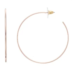 LC Lauren Conrad Hoop Nickel Free Earrings