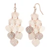 LC Lauren Conrad Filigree Dangle Nickel Free Earrings -Fashion Women 3098465
