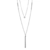 LC Lauren Conrad Layered Stick & Square Necklace -Fashion Women 3113813
