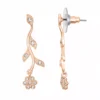 LC Lauren Conrad Simulated Crystal Nickel Free Vine Drop Earrings -Fashion Women 3274013