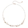 LC Lauren Conrad Simulated Crystal Flower & Vine Necklace -Fashion Women 3274349