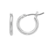 LC Lauren Conrad Silver Tone Nickel Free Hoop Earrings -Fashion Women 3285994