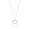 LC Lauren Conrad Open Circle Layered Pendant Necklace -Fashion Women 3396192