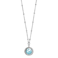LC Lauren Conrad Birthstone Shaker Pendant Necklace