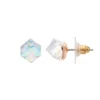 LC Lauren Conrad Rainbow Iridescent Cube Nickel Free Stud Earrings 1 LC Lauren Conrad Rainbow Iridescent Cube Nickel Free Stud Earrings -Fashion Women 3494946