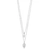 LC Lauren Conrad Layered Leaf Necklace -Fashion Women 3611590