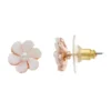 LC Lauren Conrad Mother-of-Pearl Nickel Free Flower Stud Earrings -Fashion Women 3622090