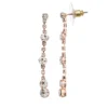 Women's LC Lauren Conrad Linear Crystal Drop Earrings -Fashion Women 3655979