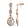 Women's LC Lauren Conrad Pave Double-Drop Statement Earrings -Fashion Women 3655985