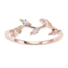 Women's LC Lauren Conrad Crystal Leaf Ring -Fashion Women 3750032