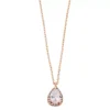 LC Lauren Conrad Simulated Crystal Teardrop Pendant