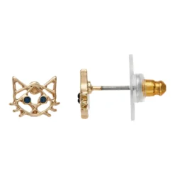 LC Lauren Conrad Cat Nickel Free Button Stud Earrings