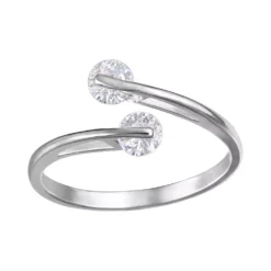 LC Lauren Conrad Simulated Crystal Wrap Ring