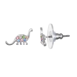 LC Lauren Conrad Simulated Crystal Dinosaur Nickel Free Stud Earrings