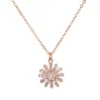 LC Lauren Conrad Baguette Flower Pendant Necklace 2 LC Lauren Conrad Baguette Flower Pendant Necklace -Fashion Women 4015780