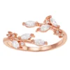 LC Lauren Conrad Cubic Zirconia Leaf Wrap Ring -Fashion Women 4230553