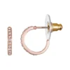 LC Lauren Conrad Pave Hoop Earrings -Fashion Women 4262654