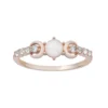 LC Lauren Conrad Simulated Opal Celestial Ring -Fashion Women 4795402