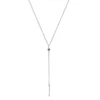 LC Lauren Conrad Silver Tone Cubic Zirconia Necklace -Fashion Women 4795414