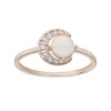 LC Lauren Conrad Simulated Opal Moon Ring -Fashion Women 4795815