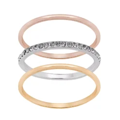 LC Lauren Conrad Stacking Ring Set