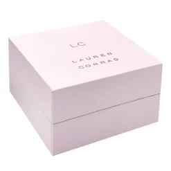 LC Lauren Conrad Sterling Silver Cubic Zirconia Stud Earrings & Initial Pendant Necklace Set -Fashion Women 4997548 ALT5