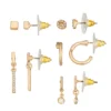 LC Lauren Conrad 5-pk. Stud, Hoop & Drop Earring Set 2 LC Lauren Conrad 5-pk. Stud, Hoop & Drop Earring Set -Fashion Women 5217241 Gold Tone
