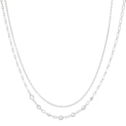 LC Lauren Conrad Double Row Chain Necklace