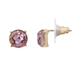 LC Lauren Conrad Glitter Nickel Free Stud Earrings