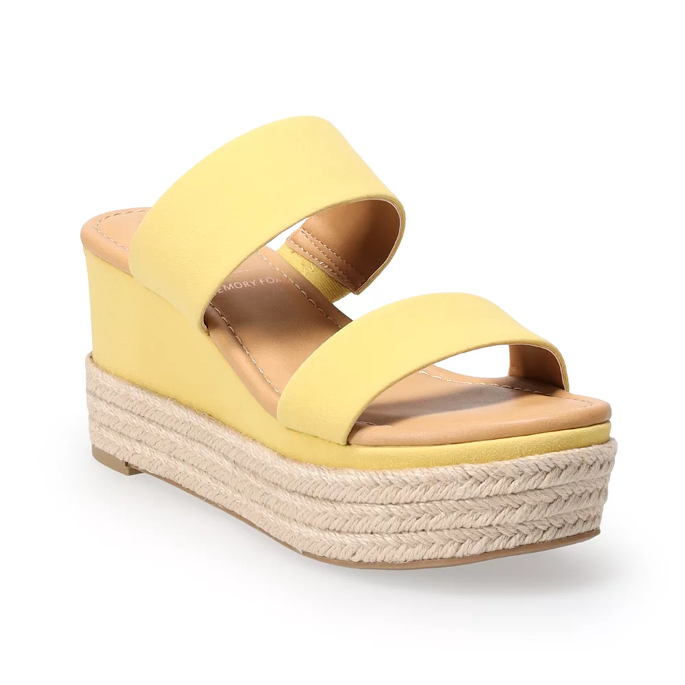 LC Lauren Conrad Mimosa 02 Women's Wedge Sandals 3 LC Lauren Conrad Mimosa 02 Women's Wedge Sandals