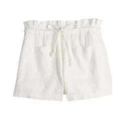 Women's LC Lauren Conrad Smocked Waist Pull-On Shortie Shorts -Fashion Women 5517969 ALT5