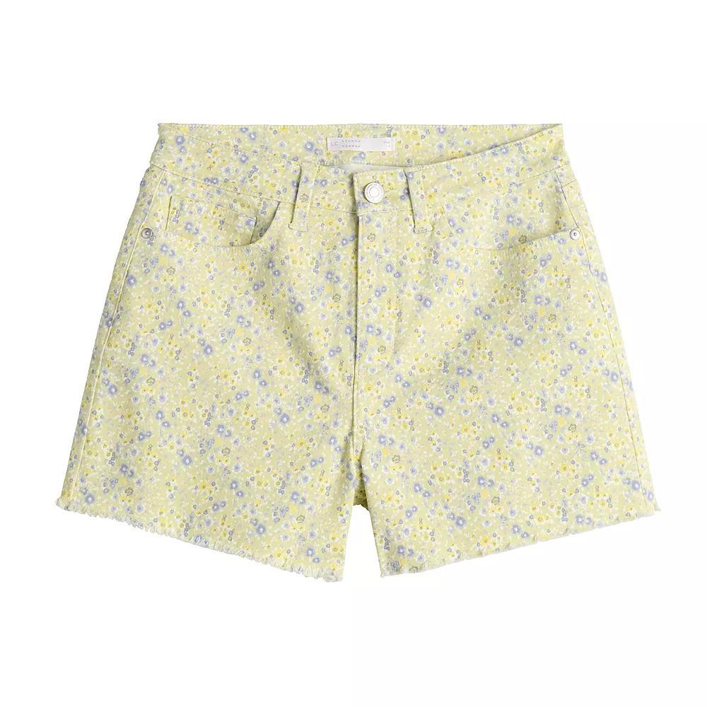 Women's LC Lauren Conrad High Rise Cut-Off Shorts 5 Women's LC Lauren Conrad High Rise Cut-Off Shorts - Image 3