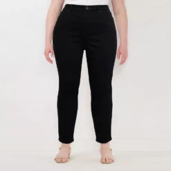Plus Size LC Lauren Conrad High-Waist Skinny Jeans