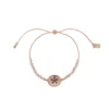 LC Lauren Conrad Rose Gold Tone Sand Dollar Tie Bracelet -Fashion Women 5627743