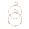 LC Lauren Conrad Rose Gold Tone Set Of Two Sun And Bead Bracelets 1 LC Lauren Conrad Rose Gold Tone Set Of Two Sun And Bead Bracelets -Fashion Women 5627746