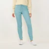 Women's LC Lauren Conrad High-Waist Jogger Leggings -Fashion Women 5673316 Clarity Teal Heather