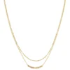 LC Lauren Conrad 2 Row Vined With Pearl Accent Bar Pendant Necklace -Fashion Women 5778675