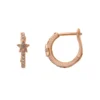 LC Lauren Conrad Rose Gold Tone Pave Star Mini Nickel Free Hoop Earrings 2 LC Lauren Conrad Rose Gold Tone Pave Star Mini Nickel Free Hoop Earrings -Fashion Women 5779269