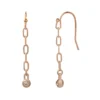 LC Lauren Conrad Gold Tone Paperclip Chain Linear Nickel Free Earrings -Fashion Women 5779823