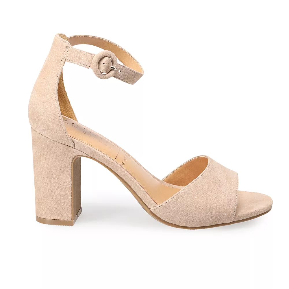 LC Lauren Conrad Amberr Women's Block Heel Dress Sandals 3 LC Lauren Conrad Amberr Women's Block Heel Dress Sandals - Image 2