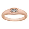 LC Lauren Conrad Rose Gold Tone Oval Simulated Crystal Nickel Free Ring -Fashion Women 5818217