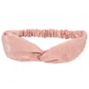 LC Lauren Conrad Pink Textured Satin Twist Headwrap -Fashion Women 5819323