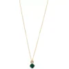 LC Lauren Conrad Gold Tone Green Crystal Pendant Necklace 2 LC Lauren Conrad Gold Tone Green Crystal Pendant Necklace -Fashion Women 5847303