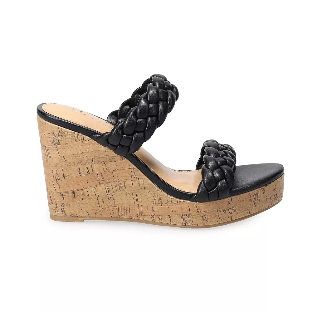 LC Lauren Conrad Idelle 2 Women's Wedge Sandals 4 LC Lauren Conrad Idelle 2 Women's Wedge Sandals - Image 2